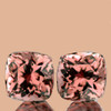 4.20 mm 2pcs {0.83 cts} Cushion Brilliant Cut Natural Color Change Bekily Garnet { Purple to Pink Red }  (Flawless-VVS)