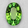 1.12 cts Oval 7.5x5.5 mm AAA Rainbow Sparkle Natural Green Demantoid {Flawless-VVS}--AAA Grade