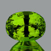 1.15 cts Oval 6.5x4.5 mm AAA Rainbow Sparkle Natural Green Demantoid {Flawless-VVS}--AAA Grade--FREE CERTIFICATE