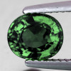 7.5x6 mm {1.63 cts} Oval AAA Fire Natural Dark Forest Green Sapphire {Flawless-VVS}