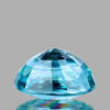 7x6 mm { 1.72 cts} Oval AAA Fire Electric Blue Zircon Natural {Flawless-VVS1}