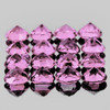 1.50 mm 60 pcs Round Brilliant Cut AAA Fire Sakura Pink Tourmaline Natural {Flawless-VVS}