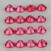 1.70 mm 35 pcs Round Brilliant Cut AAA Fire Jedi Pink Red Spinel Natural {Flawless-VVS}--AAA Grade