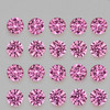 1.70 mm 35 pcs Round Machine Brilliant Cut Extreme Brilliancy Natural AAA Pink Spinel {Flawless-VVS}--AAA Grade