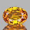 7x5 mm 1pc Oval AAA Fire Intense AAA Yellow Sapphire Natural {Flawless-VVS}--AAA Grade