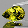 9x6 mm { 1.34 cts} Pear AAA Fire Premium AAA Yellow Tourmaline From Mozambique Natural {Flawless-VVS1} --AAA Grade