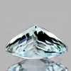 14x10 mm { 4.80 cts} Heart Brilliant Cut AAA Fire Natural Sky Blue Aquamarine {Flawless-VVS}