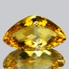 23x13 mm { 18.01 cts} Trillion Checker Brilliant Cut AAA Fire Natural Golden Yellow Citrine {Flawless-VVS1}