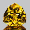 17.50 mm { 15.97 cts} Trillion Brilliant Cut Extreme Brilliancy Intense Golden Yellow Citrine Natural (Flawless-VVS1}--AAA Grade