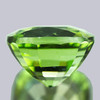 7.80 mm { 2.70 cts} Cushion AAA Neon AAA Green Madagascar Apatite Natural {Flawless-VVS}--AAA Grade