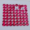 2.20 mm 20 pcs Round Brilliant Machine Cut Premium Red Mozambique Ruby Natural {Flawless-VVS}--Premium Grade