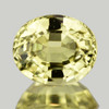 7.5x6 mm { 1.73 cts } Oval AAA Fire Natural Yellow Chrysoberyl {Flawless-VVS}--AAA Grade