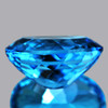 12x10 mm 1pc Oval Brilliant Cut AAA Fire Natural Premium AAA Swiss Blue Topaz { Flawless-VVS }--AAA Grade