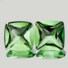 14.00 mm 2pc Cushion Best AAA Fire Intense Green Amethyst Natural {Flawless-VVS1}