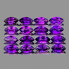 4x2mm 30pcs Marquise AAA Fire Intense Purple Amethyst Natural {Flawless-VVS}