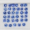 1.80 mm 30 pcs Round Brilliant Cut AAA Fire Natural Ceylon Blue Sapphire {Flawless-VVS}