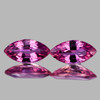 7x3.5 mm 2 pcs Marquise AAA Fire Intense AAA Pink Ceylon Sapphire Natural {Flawless-VVS}--AAA Grade