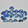 3.00 mm 11 pcs { 1.75 cts} Round ( Drill ) AAA Fire Natural Ceylon Blue Sapphire {Flawless-VVS}