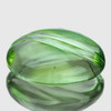 21x16 mm { 19.84 cts } Oval Cabochon Fancy Cut Excellent Polish Intense Green Amethyst Natural {Flawless-VVS1}