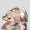 7x6 mm { 0.82 cts} Trillion Fancy Cut AAA Fire Natural Peach Pink Morganite [Flawless-VVS]
