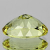 11.5x9.5 mm { 3.55 cts} Oval Brilliant Cut AAA Fire Natural Yellow Beryl 'Heliodor' {Flawless-VVS}