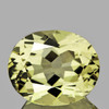 11.5x9.5 mm { 3.55 cts} Oval Brilliant Cut AAA Fire Natural Yellow Beryl 'Heliodor' {Flawless-VVS}