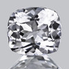 6x5.5 mm { 0.84 cts} Cushion Brilliant Cut Extreme Brilliancy Natural Titanium Beryl { Flawless-VVS}