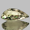 9x6 mm { 1.20 cts } Pear Brilliant Cut AAA Fire Natural Peach Morganite [Flawless-VVS]