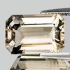 8.5x5.5 mm { 1.40 cts} Octagon Emerald Cut AAA Fire Natural Peach Morganite [Flawless-VVS]