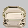7x5mm { 1.19 cts} Octagon Emerald Cut AAA Fire Natural Peach Morganite [Flawless-VVS]