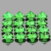 2.00 mm 25 pcs Round Brilliant Cut AAA Fire Natural Chrome Green Tsavorite Garnet {Flawless-VVS}