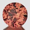 4.90 mm Round Brilliant Cut AAA Fire Natural Orange Spinel {Flawless-VVS}