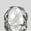 18.00 mm { 33.97 cts } Cushion Brilliant Cut AAA Fire Natural White Topaz {Flawless-VVS1}--Collection/Investment Stone