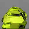 16.00 mm { 26.66 cts} Square Asscher Cut AAA Fire Intense Green Gold Lemon Quartz Natural {Flawless-VVS1}--AAA Grade