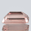 10x6 mm { 1.94 cts } Octagon Emerald Cut Excellent Luster Top Peach Pink Morganite Natural { Flawless-VVS }