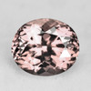7.5x6 mm { 1.23 cts} Oval Brilliant Cut Extreme Brilliancy Natural Peach Morganite { Flawless-VVS }