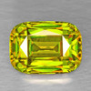 7.5x5.5 mm { 1.22 cts } Cushion Excellent Rainbow Flash Intense Canary Yellow Natural { Flawless-VVS }--AAA Grade