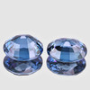 5x4 mm 2 pcs Oval AAA Fire Teal Blue Sapphire Natural { Flawless-VVS }--AAA Grade