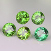 4.30 mm 5 pcs { 1.67 cts } Round Brilliant Cut AAA Fire Natural Vivid Green Tourmaline Afghanistan {Flawless-VVS}--AAA Grade 4.30 mm 5 pcs { 1.67 cts } Round Brilliant Cut AAA Fire Natural Vivid Green Tourmaline Afghanistan {Flawless-VVS}--AAA Grade