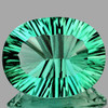 26x20 mm Oval {41.38 cts} ConCave Cut Best AAA Paraiba Green Blue Fluorite Natural {Flawless-VVS1}