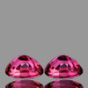 5x4 mm 2pcs Oval AAA Fire Intense AAA Padparadscha Pink Sapphire Natural {Flawless-VVS}--Premium Grade
