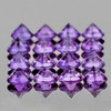 2.00 mm 20 pcs Round Machine Brilliant Cut Extreme Brilliancy Natural AAA Purple Sapphire {Flawless-VVS}--AAA Grade