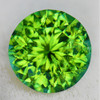5.00 mm { 0.70 cts } Round Brilliant Cut Extreme Brilliancy Natural AAA Green Demantoid Garnet {VVS}--AAA Grade 5.00 mm { 0.70 cts } Round Brilliant Cut Extreme Brilliancy Natural AAA Green Demantoid Garnet {VVS}--AAA Grade