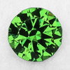 5.00 mm { 0.65 cts } Round Brilliant Cut Extreme Brilliancy Natural AAA Green Demantoid Garnet {Flawless-VVS}--AAA Grade 5.00 mm { 0.65 cts } Round Brilliant Cut Extreme Brilliancy Natural AAA Green Demantoid Garnet {Flawless-VVS}--AAA Grade