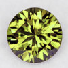 6.00 mm Round Brilliant Cut Extreme Brilliancy Intense Green Yellow Tourmaline Natural {Flawless-VVS }--AAA Grade