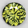6.00 mm Round Brilliant Cut Extreme Brilliancy AAA Lemon Green Yellow Tourmaline Natural {Flawless-VVS }--AAA Grade