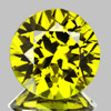 6.00 mm Round Brilliant Cut Extreme Brilliancy Premium Canary Yellow Tourmaline Natural {Flawless-VVS }--AAA Grade