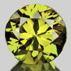 5.70 mm Round Brilliant Cut Extreme Brilliancy Vivid Canary Yellow Tourmaline Natural {Flawless-VVS }--AAA Grade