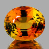 7.5x6.5 mm { 1.48 cts } Oval Best AAA Fire Intense Golden Yellow Tourmaline Natural {Flawless-VVS1}--AAA Grade