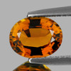 7.5x6 mm { 1.13 cts } Oval AAA Fire Natural Golden Yellow Tourmaline Natural {Flawless-VVS1}